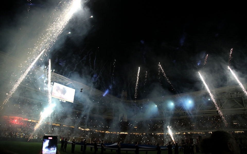 Εγκαίνια για την ΟΠΑΠ Arena: Εικόνες από την ιστορική επιστροφή της ΑΕΚ στη Νέα Φιλαδέλφεια (φωτογραφίες, βίντεο)-42