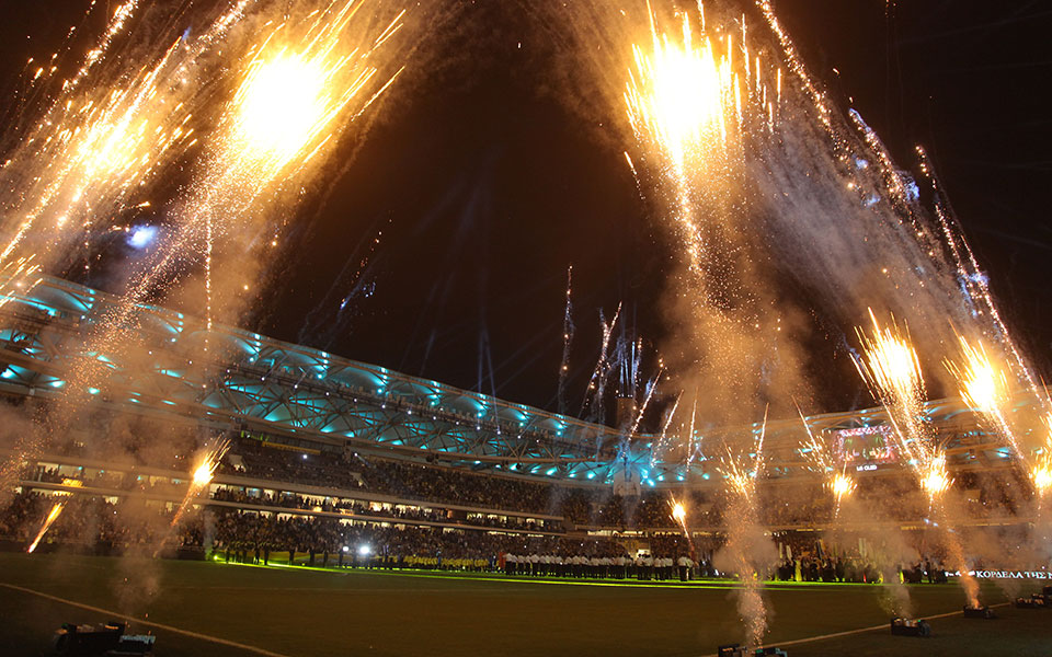 Εγκαίνια για την ΟΠΑΠ Arena: Εικόνες από την ιστορική επιστροφή της ΑΕΚ στη Νέα Φιλαδέλφεια (φωτογραφίες, βίντεο)-43