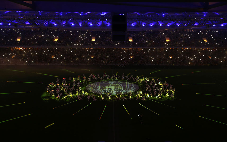 Εγκαίνια για την ΟΠΑΠ Arena: Εικόνες από την ιστορική επιστροφή της ΑΕΚ στη Νέα Φιλαδέλφεια (φωτογραφίες, βίντεο)-47