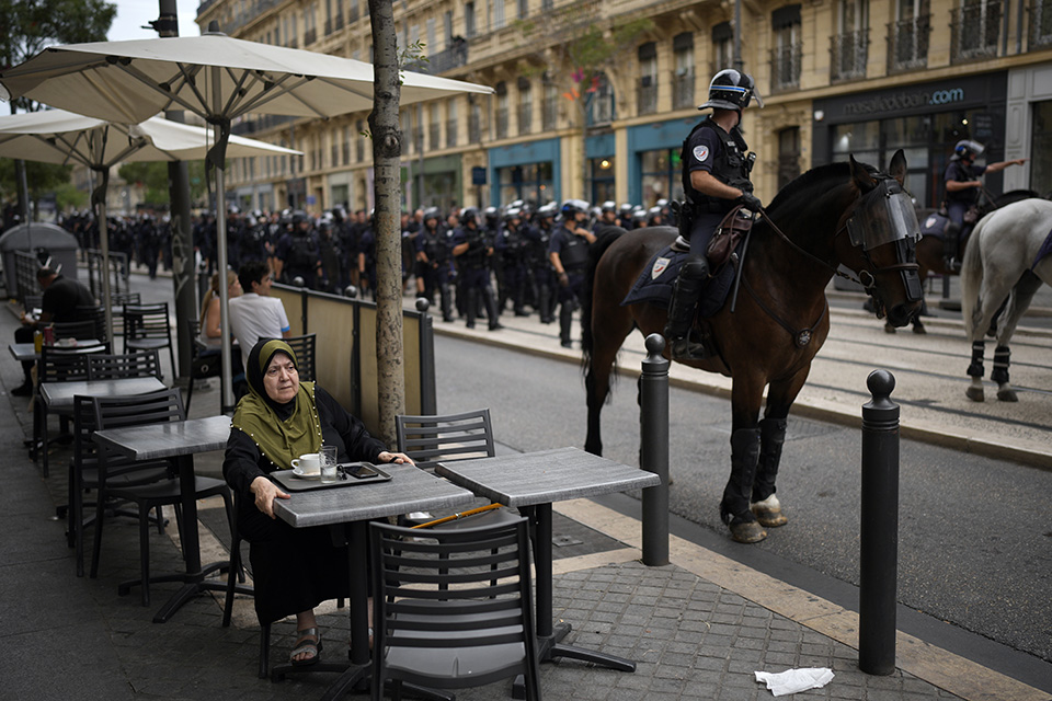 Φασαρίες στην Μασσαλία