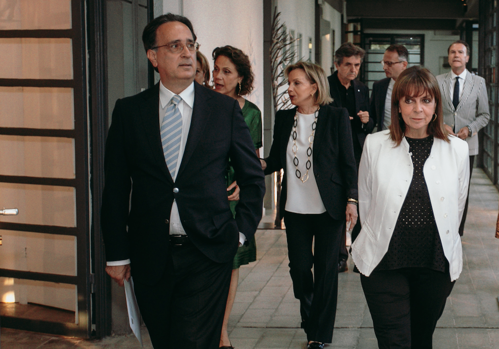 Αλλαγή σκυτάλης με τιμητική εκδήλωση για την Ελένη Γλύκατζη – Αρβελέρ-1