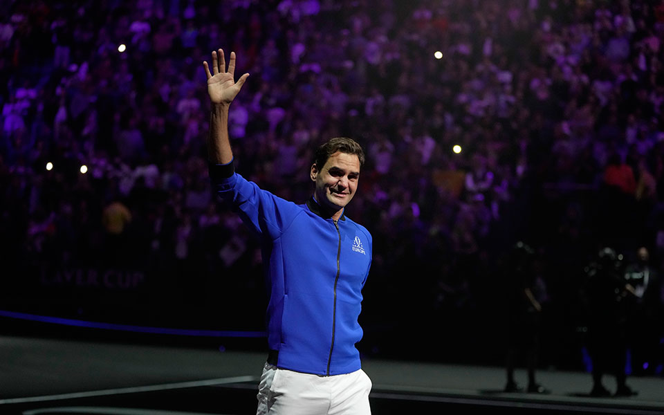 Φέντερερ: Συγκινητικό «αντίο» στο τένις – Αποθέωση και δάκρυα στον τελευταίο του αγώνα με συμπαίκτη τον Ναδάλ (εικόνες, βίντεο)-4