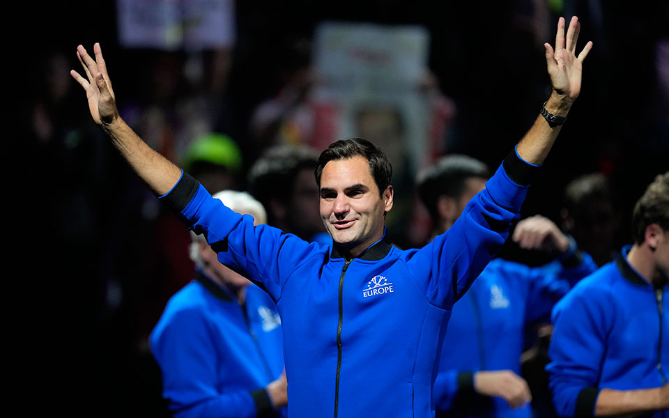 Φέντερερ: Συγκινητικό «αντίο» στο τένις – Αποθέωση και δάκρυα στον τελευταίο του αγώνα με συμπαίκτη τον Ναδάλ (εικόνες, βίντεο)-5