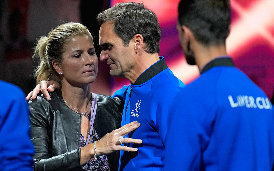 Φέντερερ: Συγκινητικό «αντίο» στο τένις – Αποθέωση και δάκρυα στον τελευταίο του αγώνα με συμπαίκτη τον Ναδάλ (εικόνες, βίντεο)-6