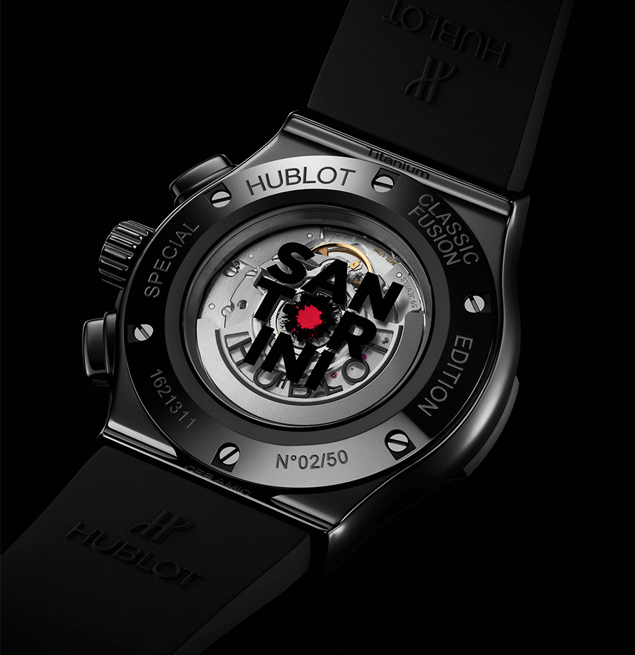 Ένα συλλεκτικό ρολόι-ηφαίστειο από την Hublot εμπνευσμένο από τη Σαντορίνη-3