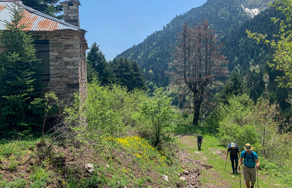 Πεζοπορώντας στο Ασπρόρεμα Αγράφων -4