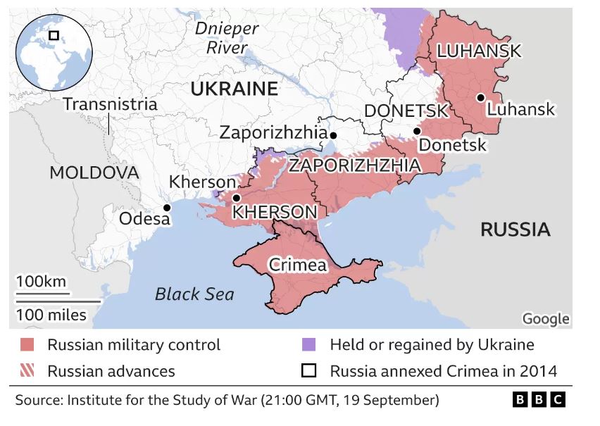 Explainer: Γιατί η Ρωσία ξεκίνησε δημοψηφίσματα σε κατεχόμενες περιοχές-2