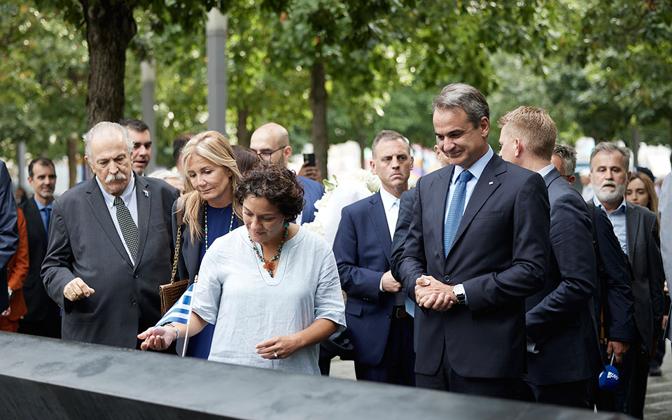 Στο Ground Zero ο Κυριάκος Μητσοτάκης: «Η μάχη κατά της τρομοκρατίας είναι διαρκής»-1