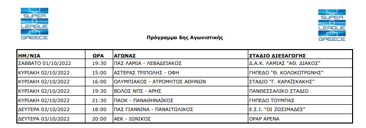 ΑΕΚ: Στις 3 Οκτωβρίου απέναντι στον Ιωνικό ο πρώτος αγώνας στην OPAP Arena-1