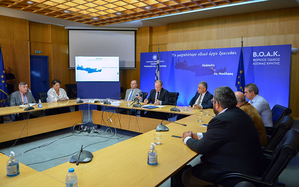 ΒΟΑΚ: Υπεγράφη η σύμβαση για το πρώτο τμήμα Νεάπολη – Άγιος Νικόλαος-2