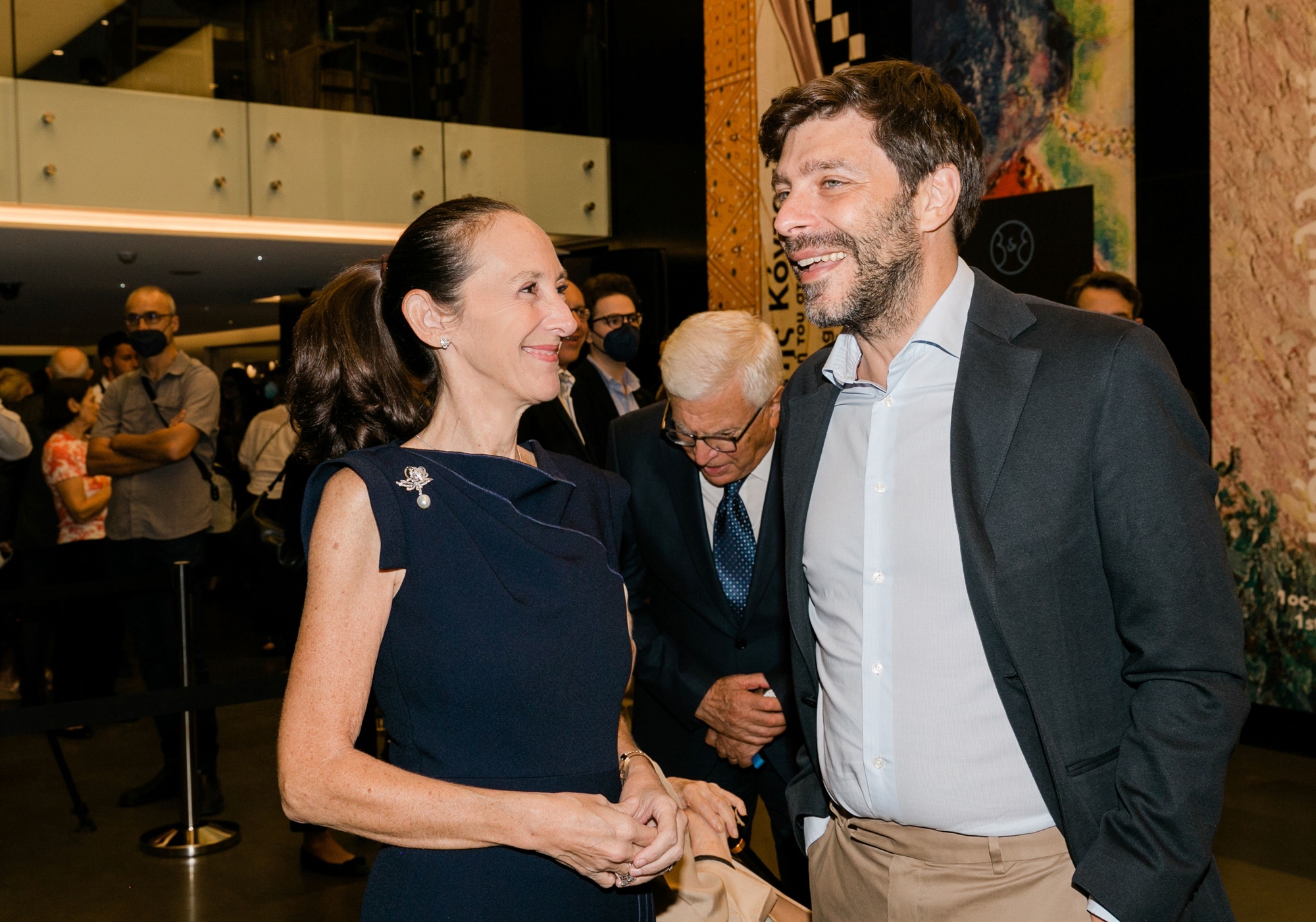 Η Πρόεδρος της Δημοκρατίας εγκαινίασε την έκθεση Κόντογλου στο Ιδρυμα Γουλανδρή-1