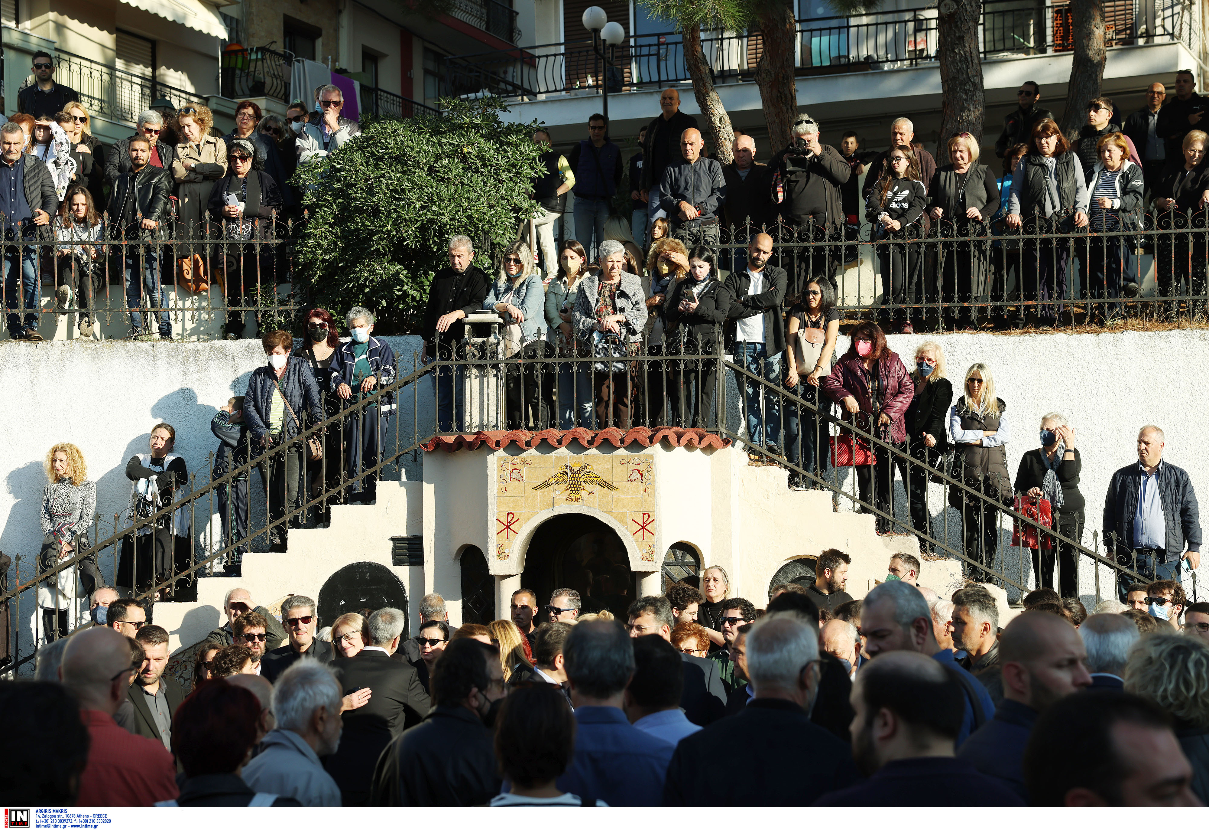 Αλέξανδρος Νικολαΐδης: Πλήθος κόσμου είπε το τελευταίο αντίο στον σπουδαίο Ολυμπιονίκη (εικόνες)-3