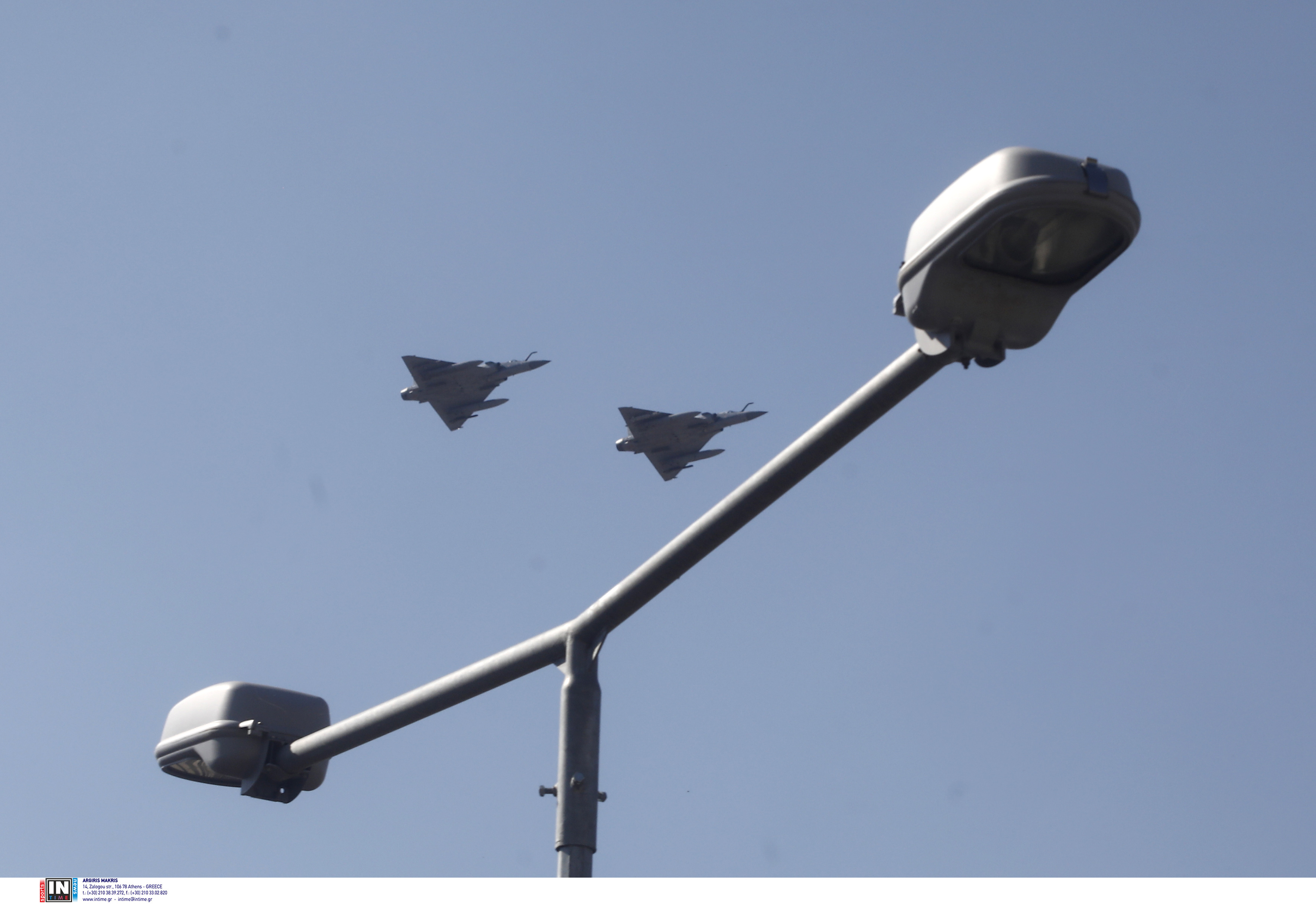 Θεσσαλονίκη: Διελεύσεις μαχητικών της Πολεμικής Αεροπορίας – Πρώτη παρουσία των Rafale-1