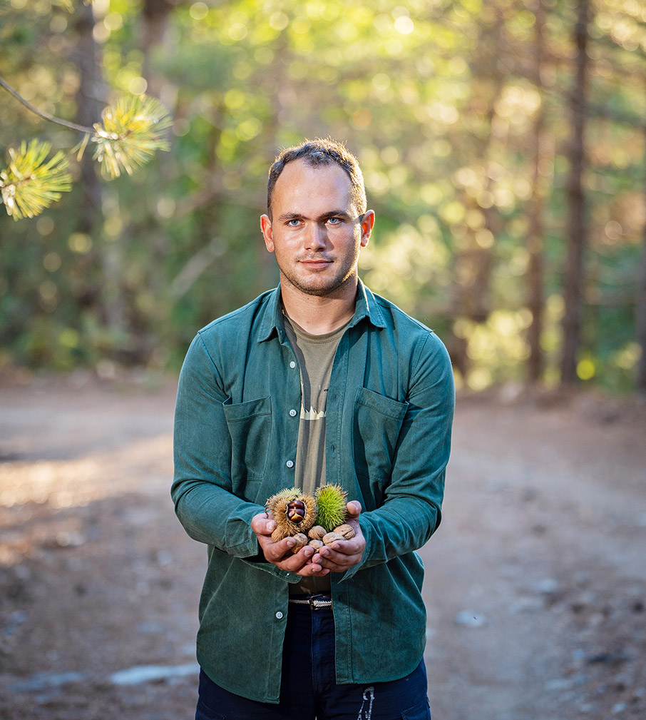 Καρυές-Βλαχοκερασιά: Μαζεύοντας καρύδια και κάστανα στο δάσος-8
