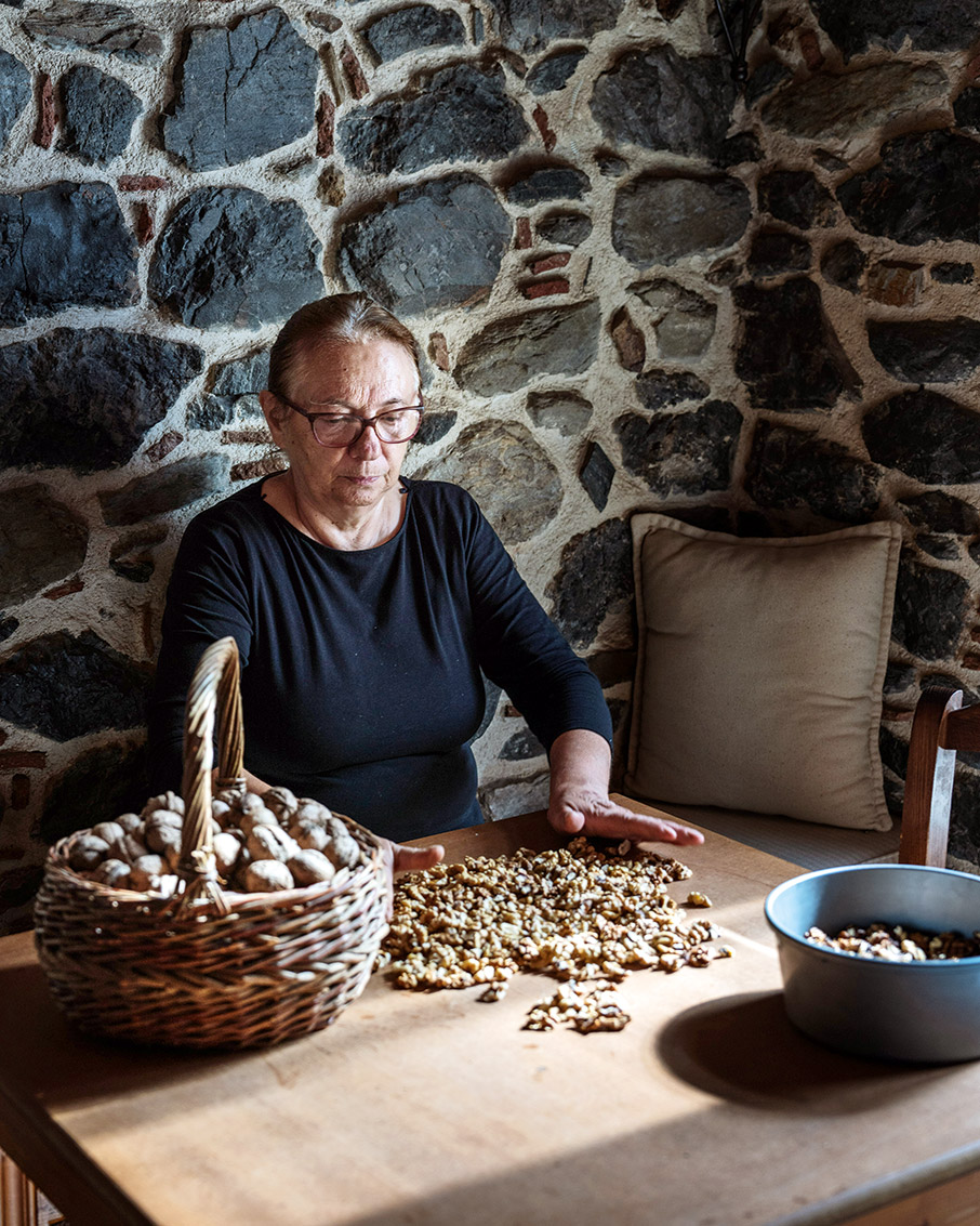 Καρυές-Βλαχοκερασιά: Μαζεύοντας καρύδια και κάστανα στο δάσος-4