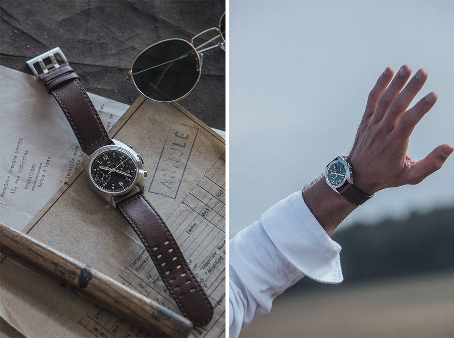 Απογείωση με έναν κλασικό χρονογράφο αεροπορίας της Hamilton-4