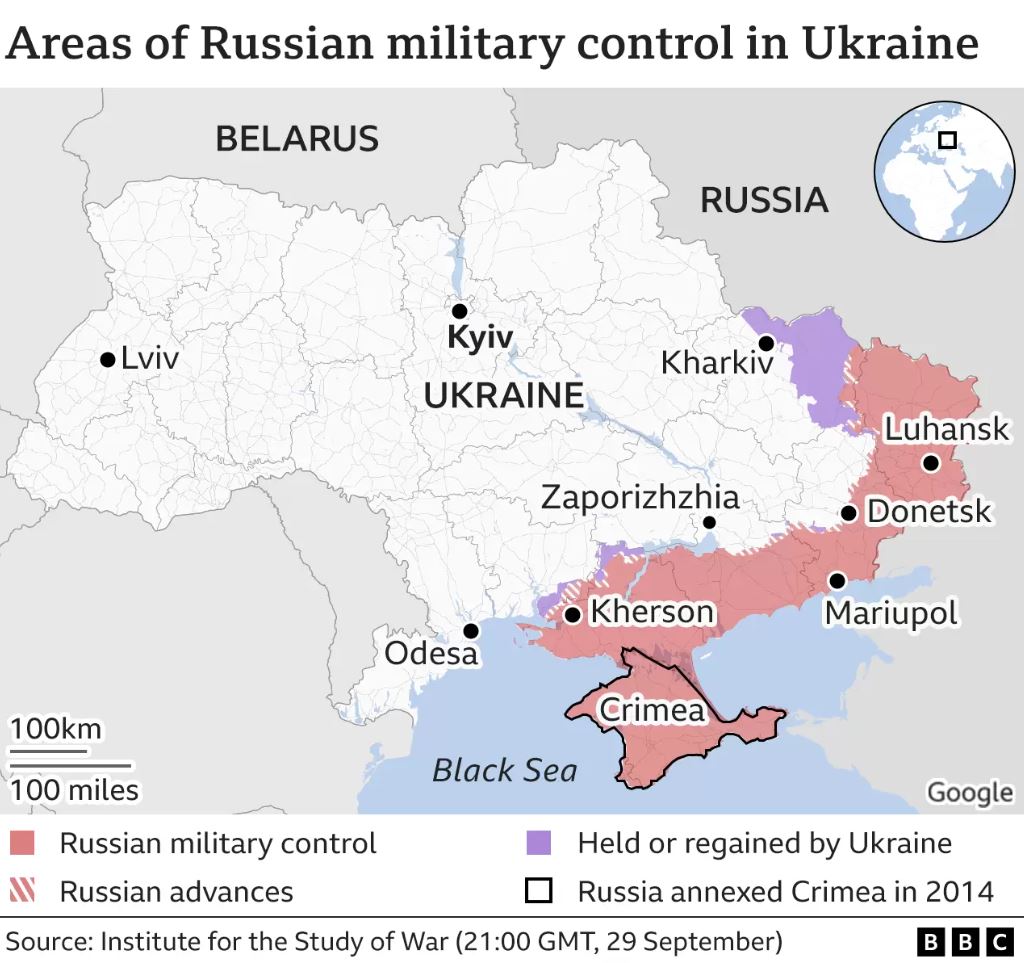 Η ουκρανική αντεπίθεση «σβήνει» τις ρωσικές προσαρτήσεις στο πεδίο της μάχης-2