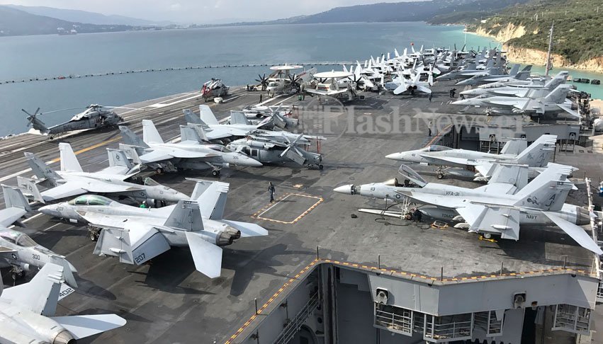 Έφτασε στη Σούδα το αμερικανικό αεροπλανοφόρο «George H.W. Bush»-2