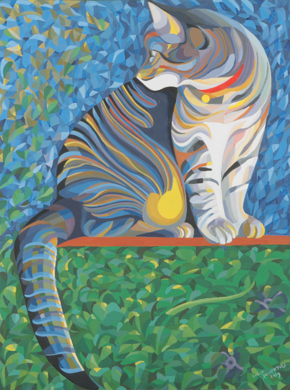 «Σονάτα για Γάτες»: Μια έκθεση ζωγραφικής με επίκεντρο τα αγαπημένα αιλουροειδή-1