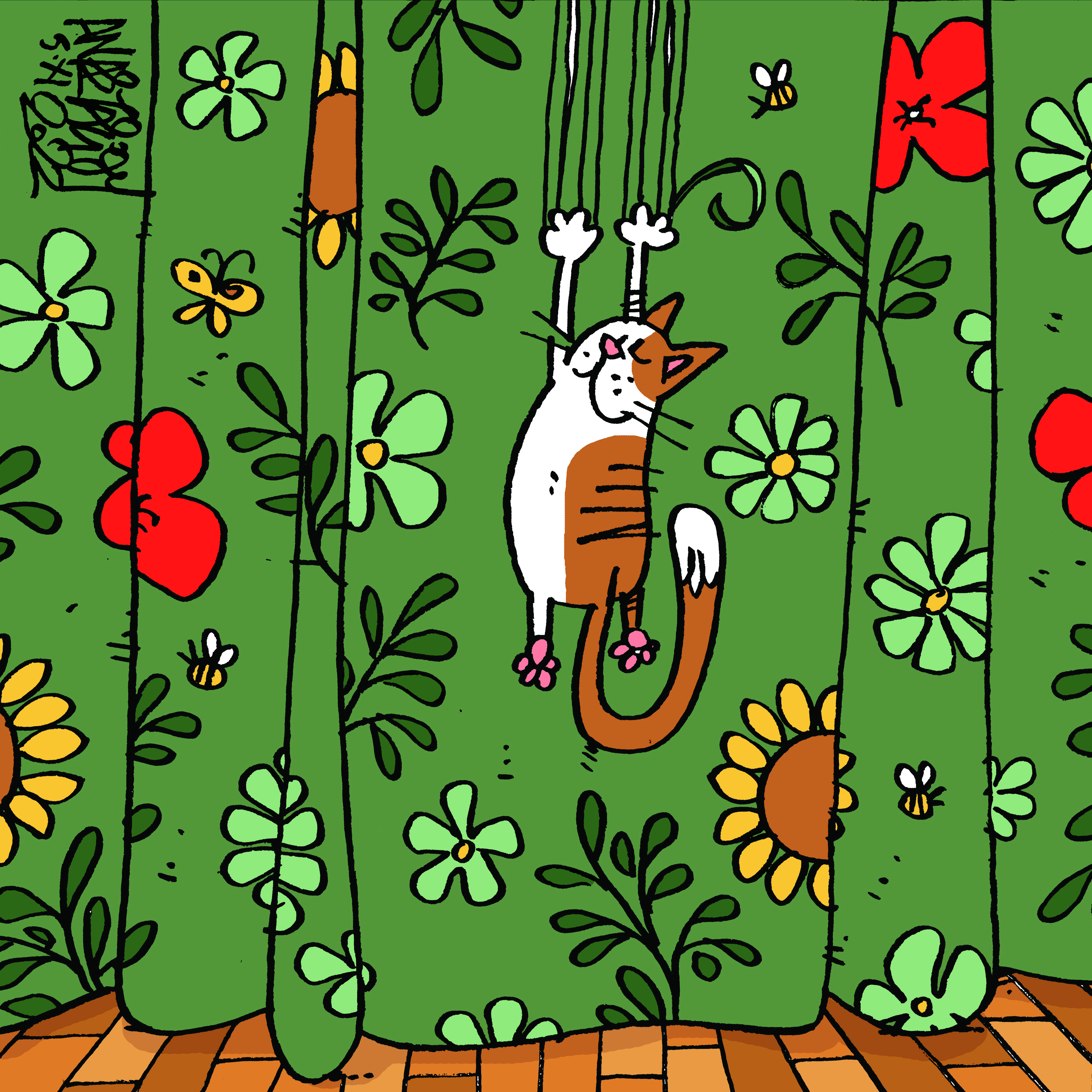 Οι γάτες, πρωταγωνίστριες στο ημερολόγιο 12 γελοιογράφων για το 2023-3