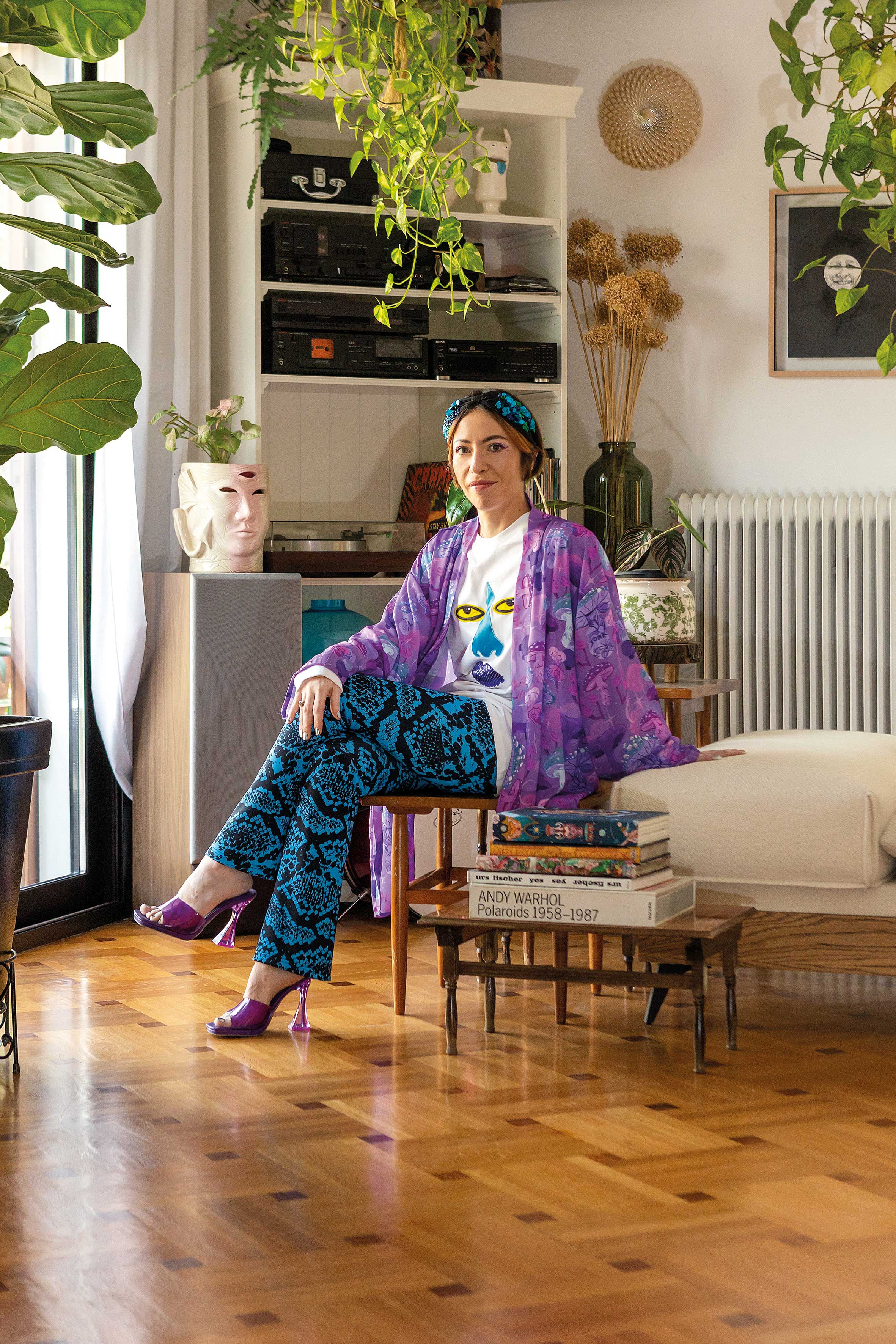 My Space: Στο brit-pop σπίτι της Μαριαφλώρας Λέεκ-1