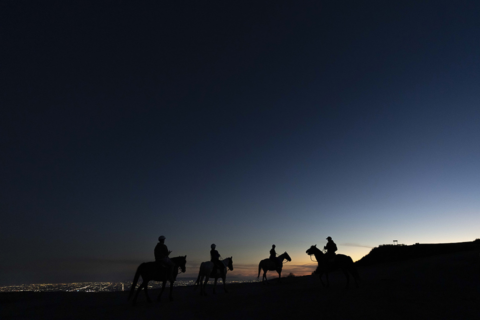 Ηλιοβασίλεμα στο Λος Αντζελες