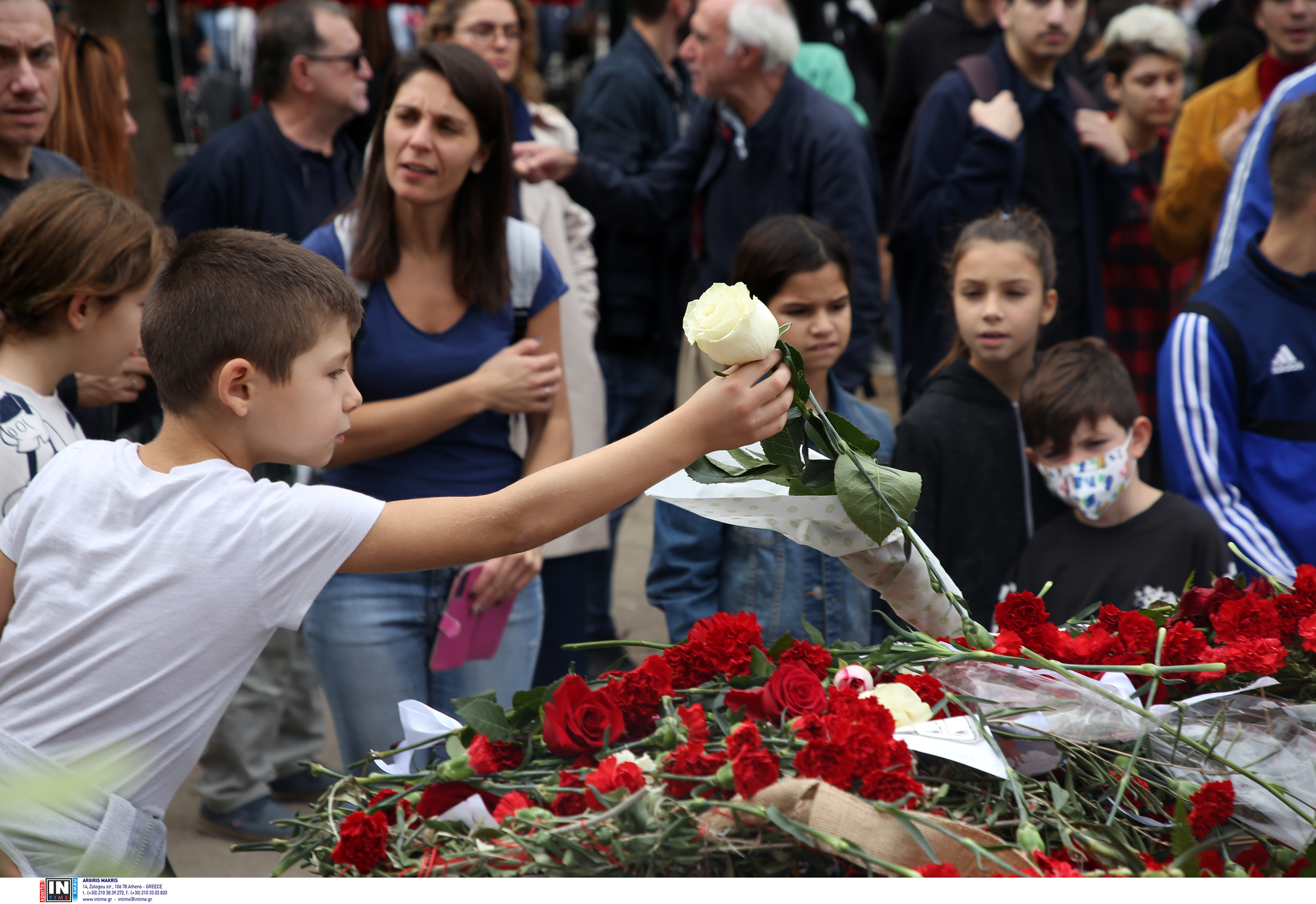 Επέτειος Πολυτεχνείου: Ολοκληρώθηκε η πορεία προς την αμερικανική πρεσβεία-27