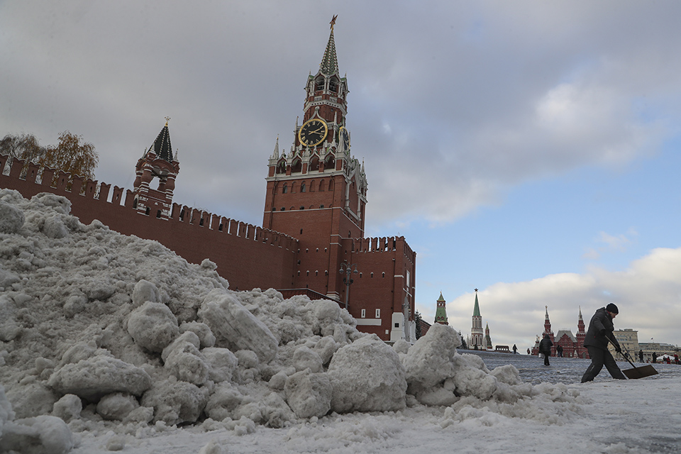 Χιονιάς στην Μόσχα