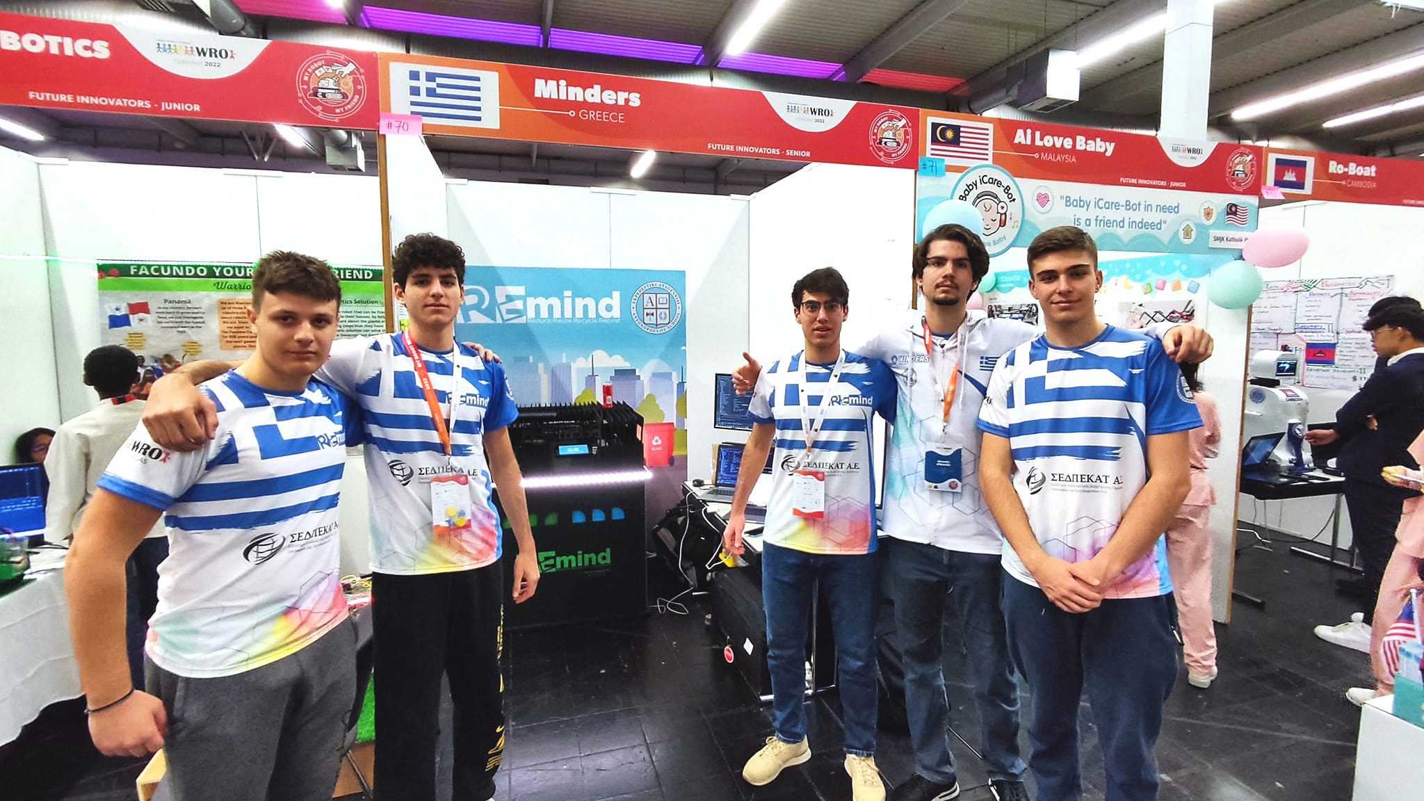 H Ομάδα Minders της Εκπαιδευτικής Αναγέννησης κατέκτησε το Start Up Award στην Παγκόσμια Ολυμπιάδα Εκπαιδευτικής Ρομποτικής-1