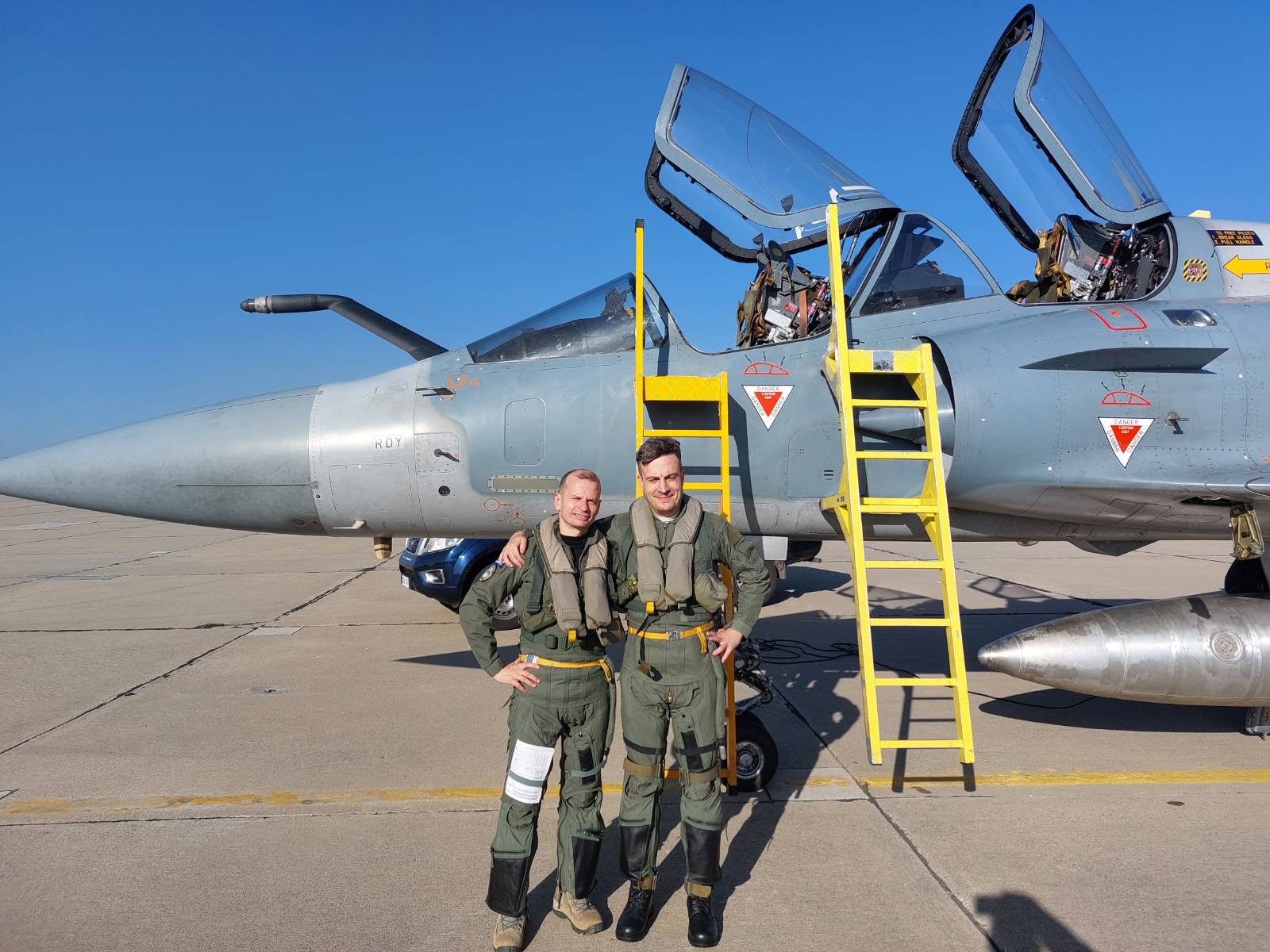 Η «Κ» πάνω από το Αιγαίο με Mirage 2000-5-1
