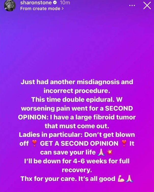 Η Sharon Stone δεν θα καταφέρει να παρευρεθεί στο συνέδριο της Vogue Greece για λόγους υγείας-1