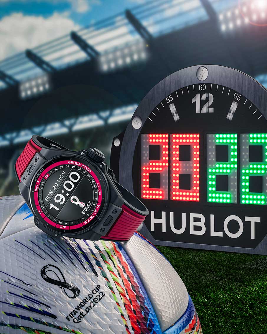 Ώρα για Μουντιάλ με το HUBLOT Big Bang e FIFA World Cup Quatar 2022-1