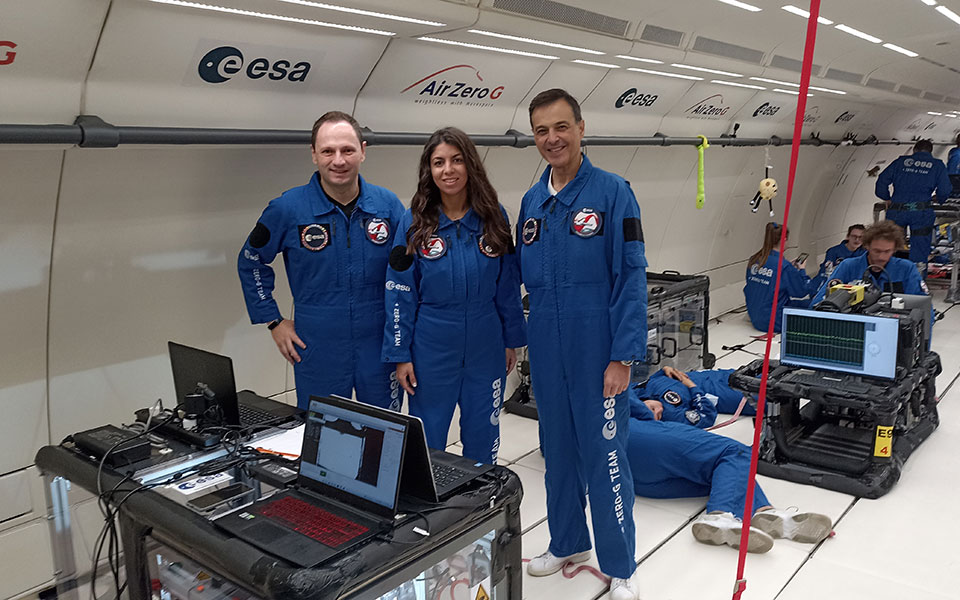 ΑΠΘ: Διαστημικό πείραμα σε συνθήκες έλλειψης βαρύτητας πάνω από τον Ατλαντικό-2