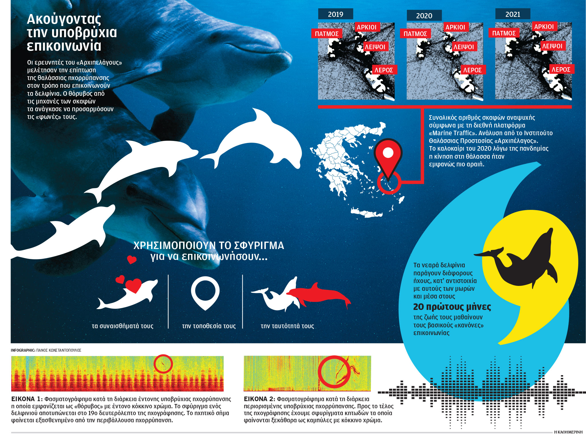 Η ηχορρύπανση αλλάζει η φωνή των δελφινιών-1