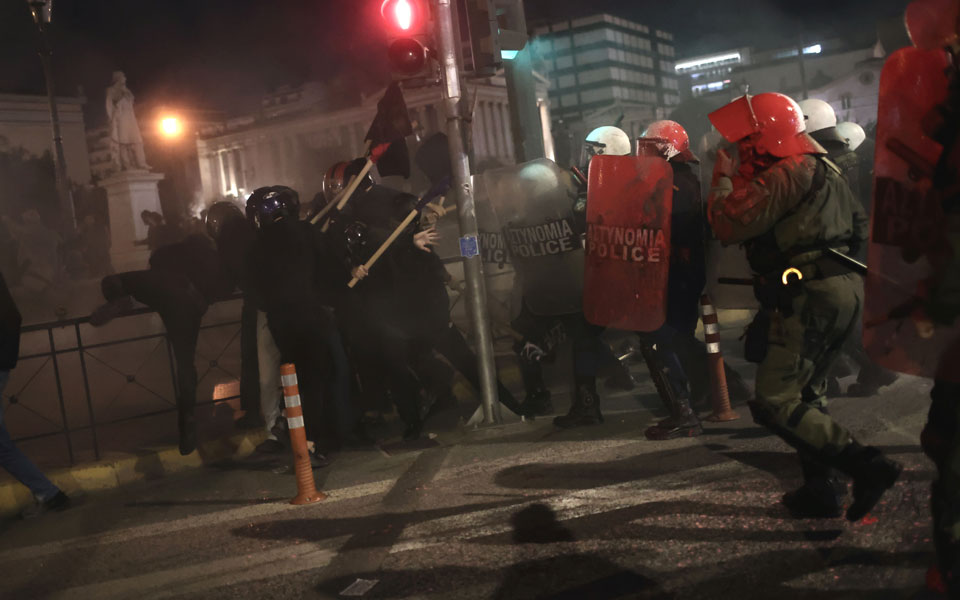 Επεισόδια στο κέντρο της Αθήνας-2