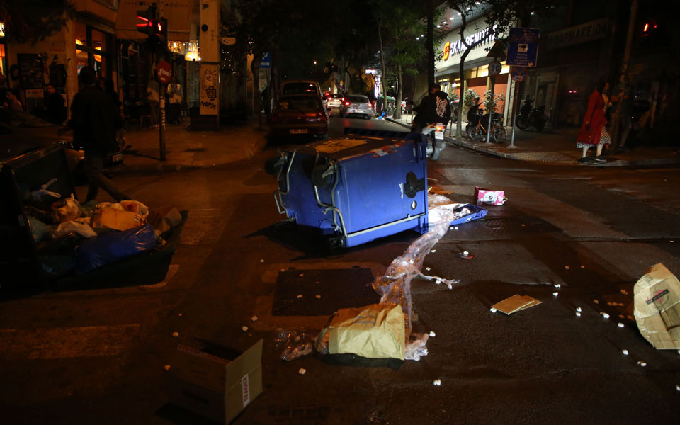 Επεισόδια στο κέντρο της Αθήνας-7