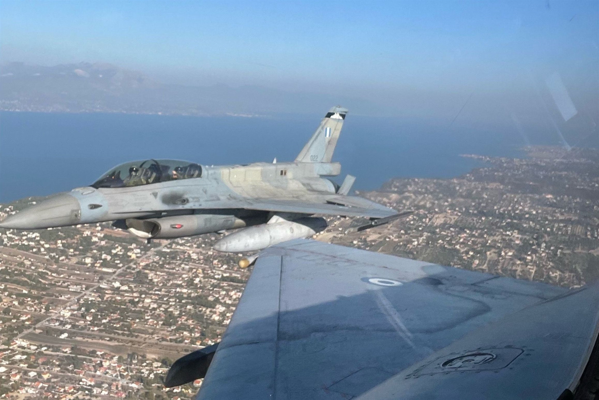 Η «Κ» πάνω από το Αιγαίο με Mirage 2000-5-2