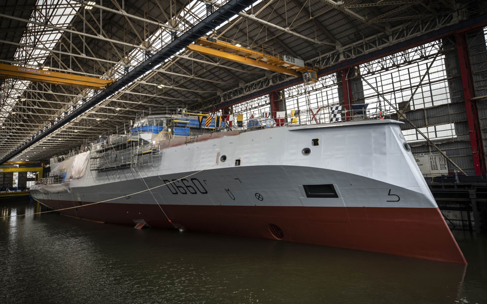 Παναγιωτόπουλος: Ορόσημο η καθέλκυση της πρώτης φρεγάτας FDI-2