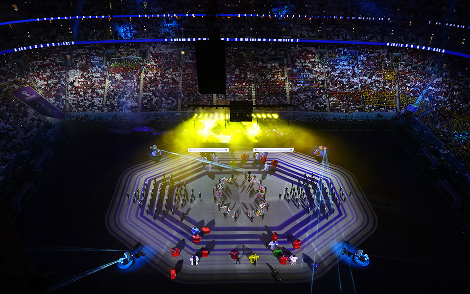 Μουντιάλ 2022: Η εντυπωσιακή τελετή έναρξης στο Κατάρ-5