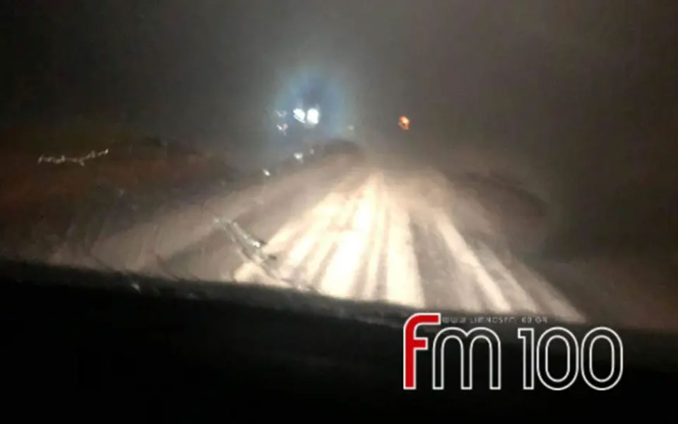 Χαλαζόπτωση στη Λήμνο (εικόνες)-1