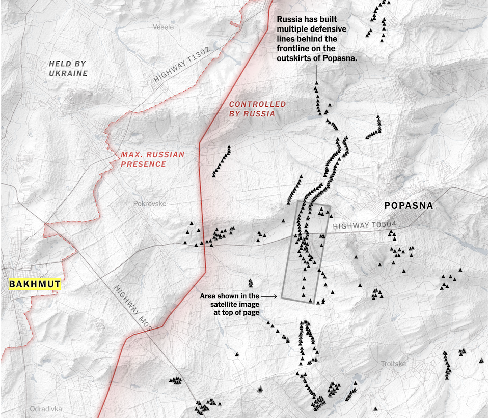 Ουκρανία: Οι Ρώσοι οχυρώνονται με «δόντια δράκου» και «παγίδες για τανκς»-5