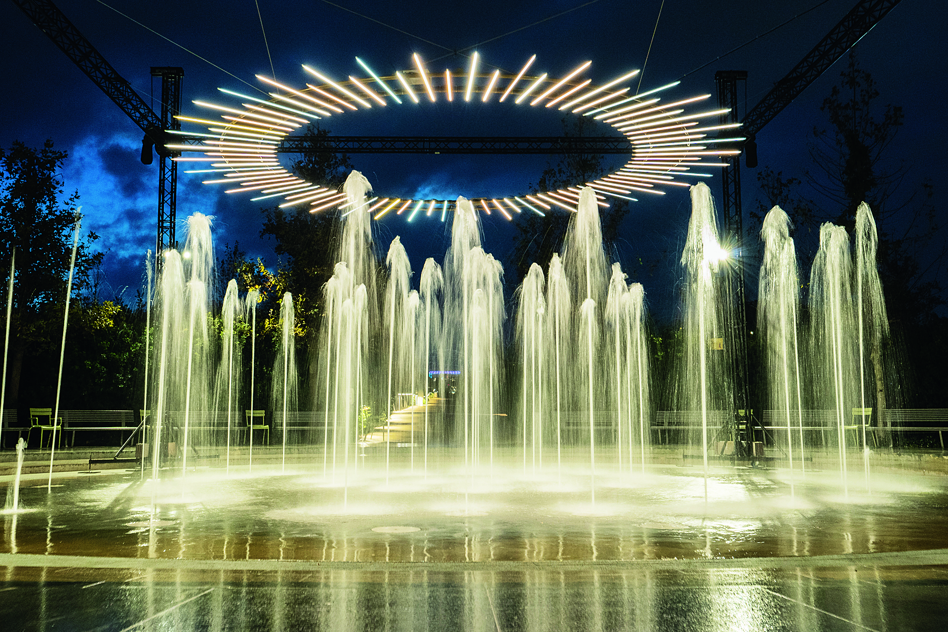 Φως, μουσική, Χριστούγεννα στο Πάρκο Σταύρος Νιάρχος-3