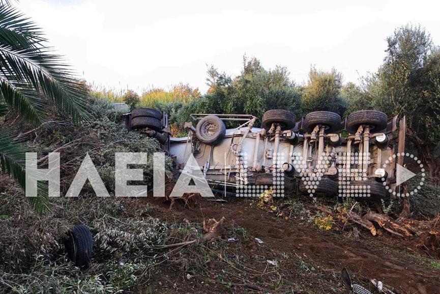 Τροχαίο δυστύχημα στην Ε.Ο. Πύργου – Κυπαρισσίας με θύμα έναν 37χρονο (εικόνες)-1