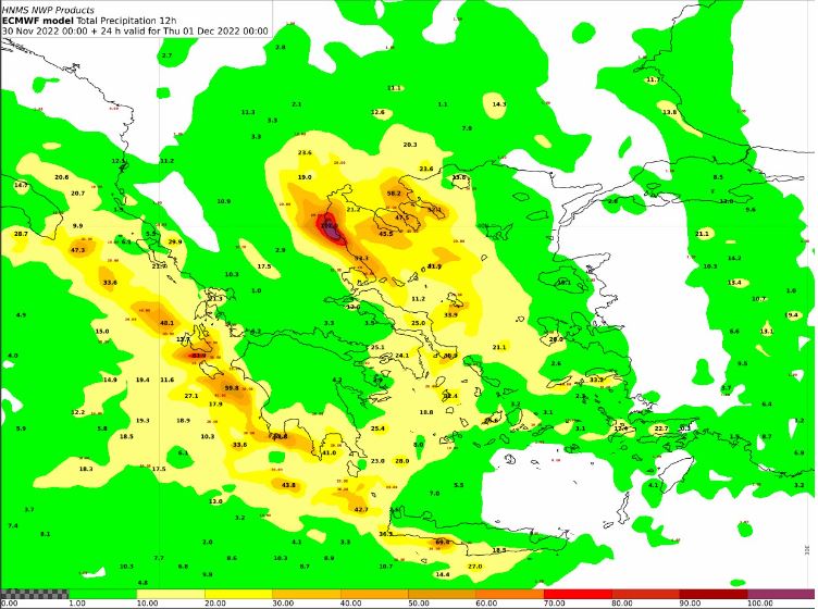 Κακοκαιρία Άριελ: Καταιγίδες και ισχυροί άνεμοι έως το βράδυ – Ποιες περιοχές θα επηρεαστούν-1