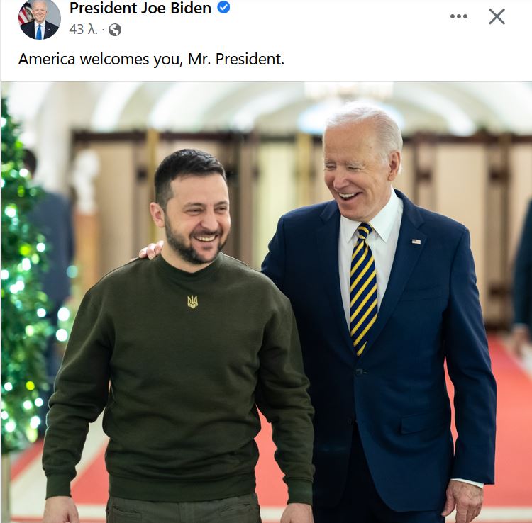 Μπάιντεν σε Ζελένσκι: Θα σταθούμε στο πλευρό σας για όσο χρειαστεί-13