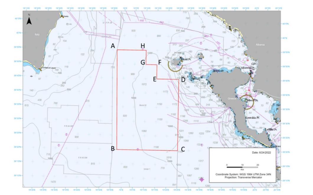 Energean: Ολοκληρώθηκαν οι σεισμικές έρευνες στο Block 2 του ΒΔ Ιονίου-1