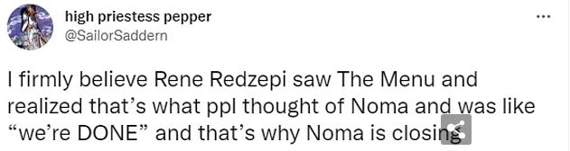 Φταίει η ταινία «The Menu» για το κλείσιμο του Noma;-1