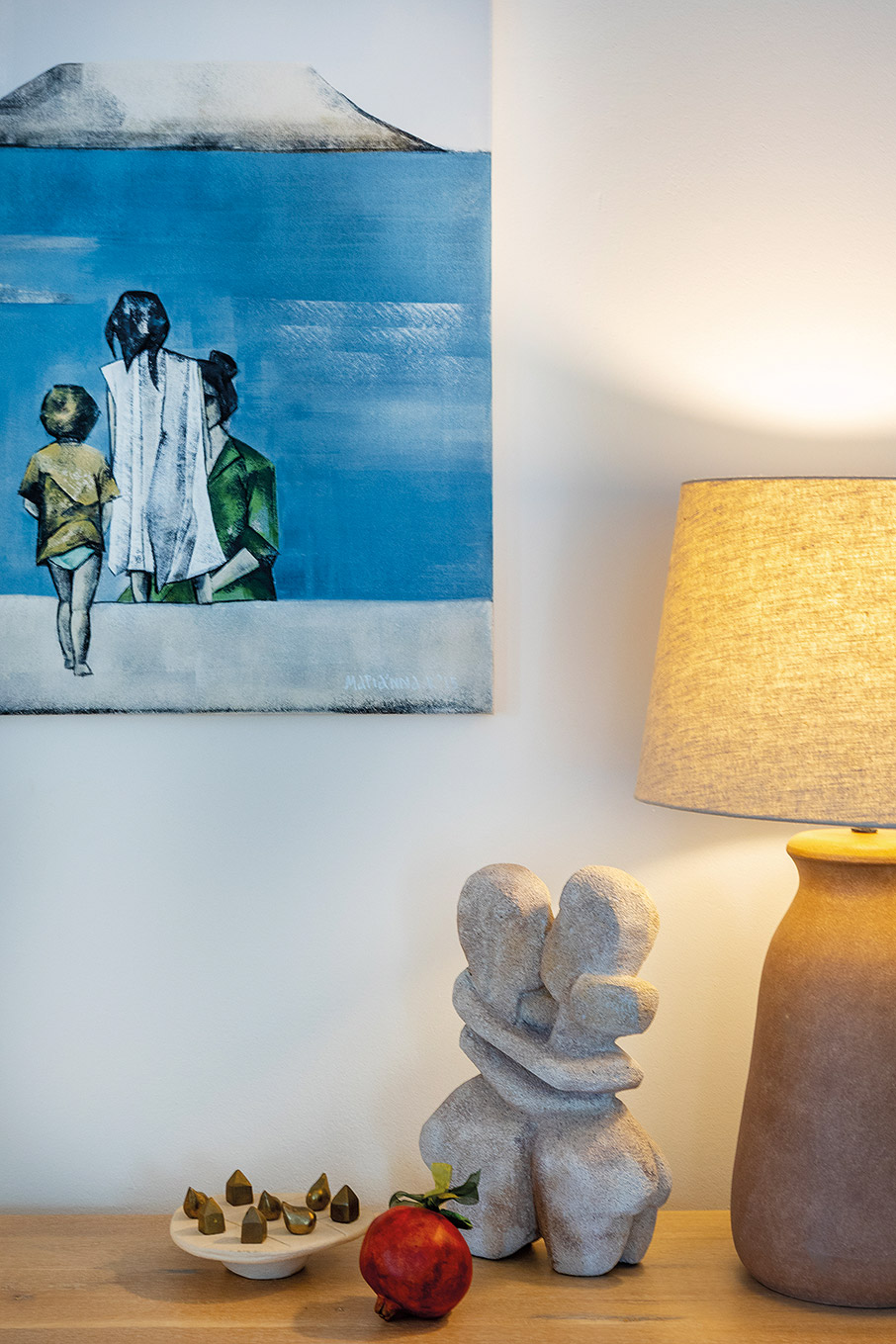 My Space: Γιορτινή ατμόσφαιρα στο διαμέρισμα της Ιωάννας Κουρμπέλα-7