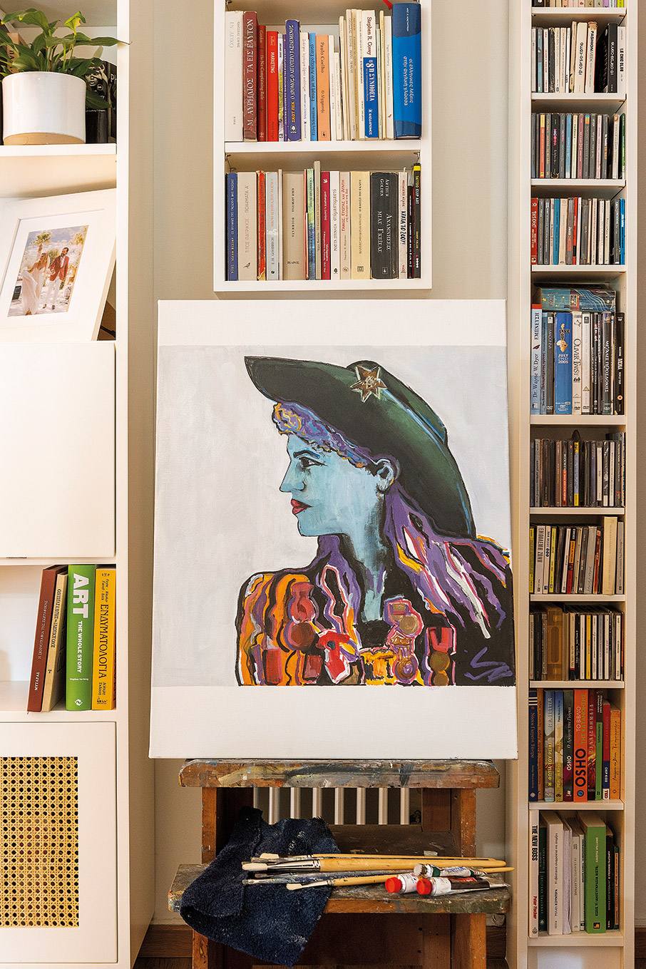 My Space: Γιορτινή ατμόσφαιρα στο διαμέρισμα της Ιωάννας Κουρμπέλα-3