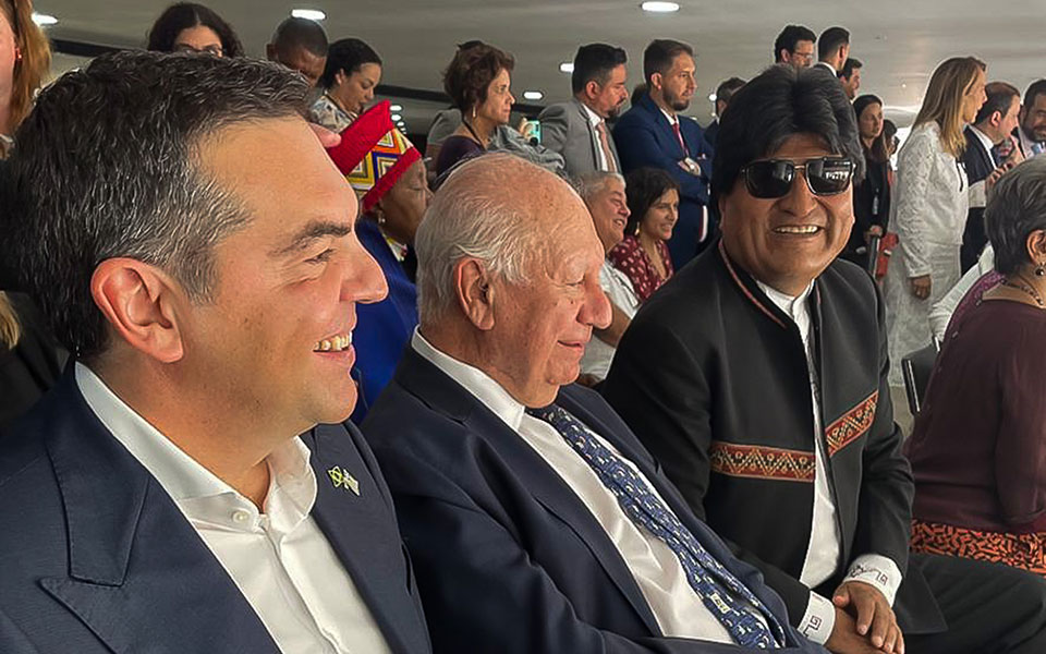 Τσίπρας: Σειρά συναντήσεων στο περιθώριο της ορκωμοσίας Λούλα-1